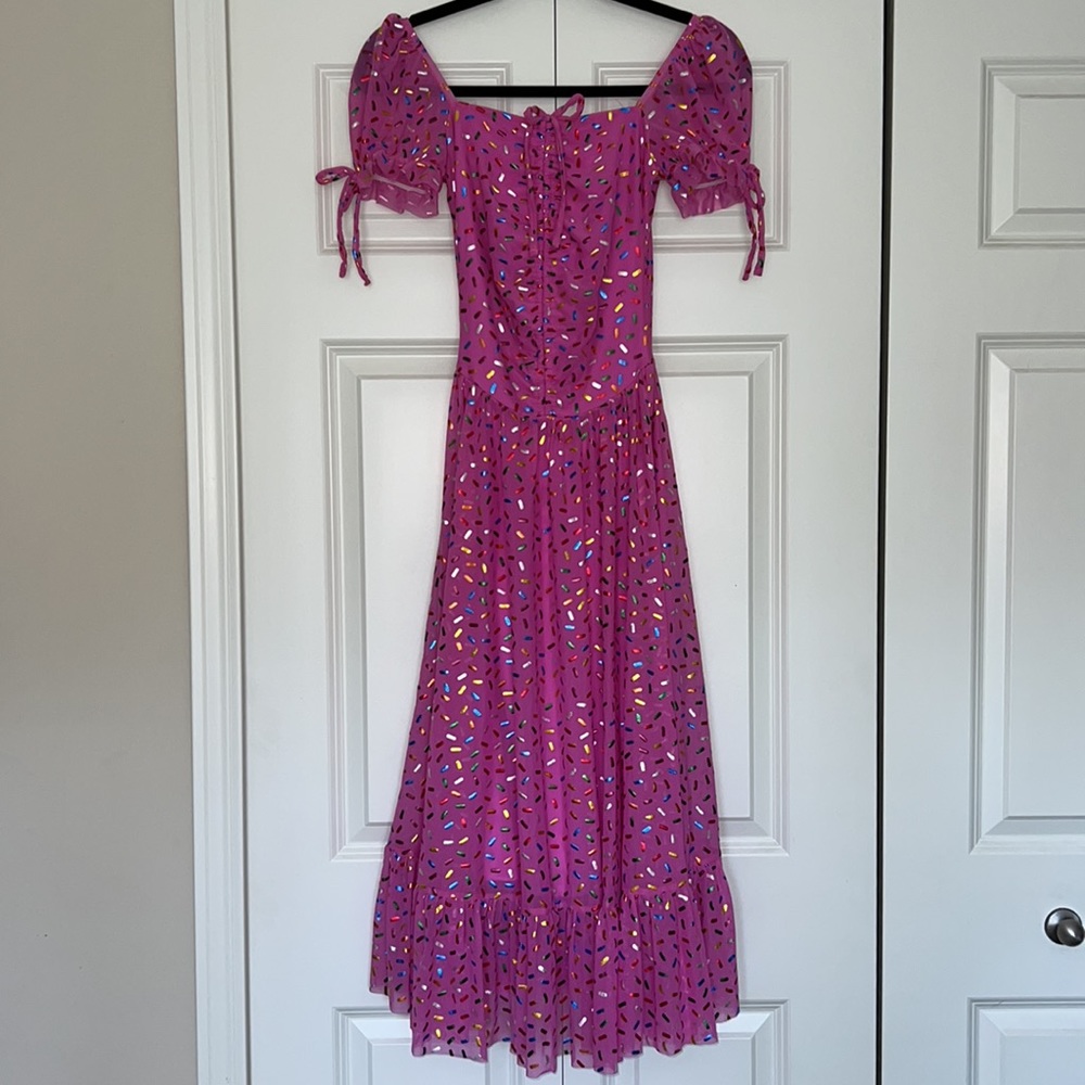 ๐ฅNWT Blackmilk Sprinkles Shiny Tea Party Dress ~ LIMITED Size XS - Picture 6 of 14